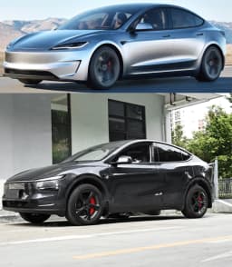 Fit for Tesla Model Y Juniper 2025 2026 Accessories RWD AWD Brake Caliper Covers 4pcs/set Rear All Wheel Drive 18 19 20in Wheels