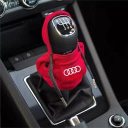1pcs Car Gear Shift Hoodie Cover Shift Cover Gear Handle Decoration for Audi Sline A3 8P 8L 8V A4 B8 B6 B7 B9 A6 C6 C7 S5 A7 A5