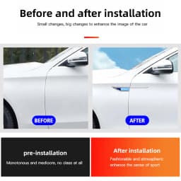 2Pcs Car Metal Emblem Door Mudguard Sticker Auto Body Decoration For Nissan Sylphy N7 Teana Qashqai Note J10 J11 Navara Juke GTR