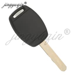 jingyuqin 5/10X High Quality Remote Key Case Shell for Honda Accord Fit CR-V Civic PilotInsight Ridgeline 2008 2009 201020112012