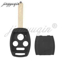 jingyuqin 5/10X High Quality Remote Key Case Shell for Honda Accord Fit CR-V Civic PilotInsight Ridgeline 2008 2009 201020112012