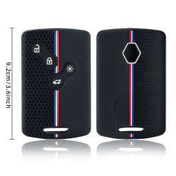 Silicone Car Key Case Cover For Renault Megane Kadjar Laguna 3 Clio 4 Captur Koleos Stage Scenic 3 Koleos Logan Nema Fluence Zoe
