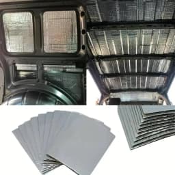 10/20/30pcs Car Sound Insulation Door Sound Insulation Engine Hood Heat Insulation Drain Pipe Sound Insulation Door Insulation