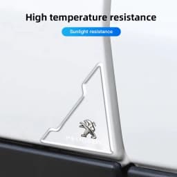 2Pcs Car Door Corner Protector Stickers Decoration For New Peugeot 206 208 207 3008 308 2008 107 508 607 106 406 407 307 301 408