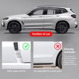 2Pcs Car Door Corner Protector Stickers Decoration For New Peugeot 206 208 207 3008 308 2008 107 508 607 106 406 407 307 301 408