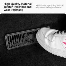 YZ For Tesla Model Y Juniper 2026 Under Seat Air Outlet Anti-blocking Cover Condition Outlet Mask Trim Strips Car Accessories