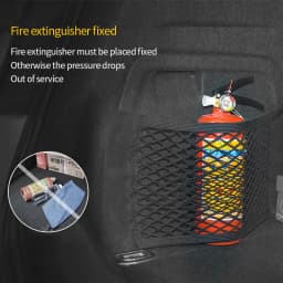 BLALION Car Trunk Storage Bag Nylon Mesh Nets Auto Trunk Rear Organizer Elastic String Luggage Holder Pocket Car Stowing Tidying