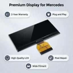 For Mercedes W169 W245 A B Class Instrument Cluster LCD Screen A1695400448 0263643242 7V 8V Plug and Play