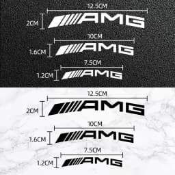 for Car Brake Caliper Sticker Car Accessories For Mercedes Benz AMG A C E R M class CLA GLA W204 W210 W124 W205 W203 Auto Goods