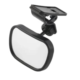 Adjustable Car Baby Rearview Mirror 2 In 1 Convex Safety Mirror For Rear Seat Child Observation Driving Aid Accessory