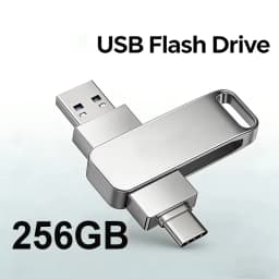 Lenovo USB3.2 USB Flash Drive 512GB OTG Pen Drive High Speed Type-C Flash Disk Real Capacity Metal Pendrive For Phone Computer