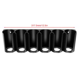 Motorhome/Garage Wall-Mounted Organiser 2/4/6-Bay Silicone Caulking Gun Holder Caulking Cartridge Rack Neat Storage System