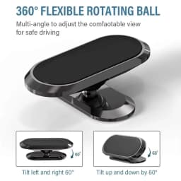 New Magnetic Car Phone Holder for iPhone 17 16 15 14 13 Samsung Redmi Mobile Cell Phone Holder Stand Magnet Mount Bracket in Car