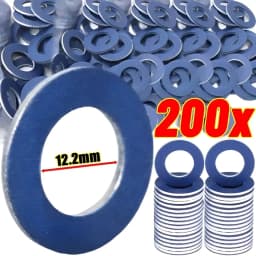 Oil Drain Plug Gasket Crush Washer 9043012031 Aluminum Blue Seal Ring for Camry Corolla RAV4 Highlander Lexus Auto Repair Kit