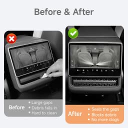 For Tesla Model YL Rear Air Outlet Cover Rear Air Vent Protective for Tesla Model Y Juniper Model 3 Highland Accessories