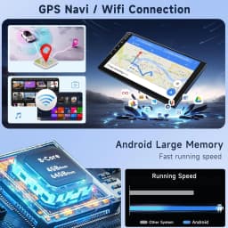 Wireless Carplay 2din Android 16 Car Radio Multimedia Video Player Universal 9/10 inch AutoRadio GPS Navigation 4G WiFi DVD