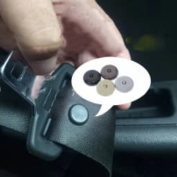 1-20Pc Car Safety Seat Belt Limiter Buckle Clip Seatbelt Stopper Button Retainer Black Automobile Interior Seat Belt Accessories