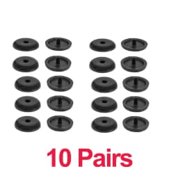 1-20Pc Car Safety Seat Belt Limiter Buckle Clip Seatbelt Stopper Button Retainer Black Automobile Interior Seat Belt Accessories
