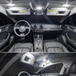 Car Interior LED Lights Kit For AUDI A4 S4 RS4 B5 B6 B8 Sedan Avant (W) 1996 1999 2000 2001 2005 2007 2009 2010 2011 2013 2015