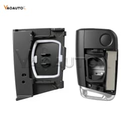 For Golf 5 7 MK7 Touran Polo Tiguan MQB GTI MK7 For Skoda Octavia For Seat HU66 HU162T Remote Key Shell Case 5G6959752AB Cover