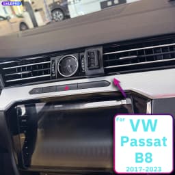 For VW Passat B8 2017-2021 2022 2023 Vehicle-Specific Phone Holder Base Smart Car Phone Mount 66W Charging Auto-Sensing RHD LHD