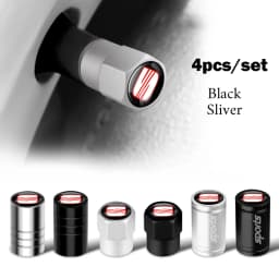 4Pcs Metal Car Wheel Tire Valve Stem Caps Covers For Seat Mk3 5f 1p Ibiza 6l 6j Arosa Ateca Altea FR Arona Cupra Exeo Tarraco