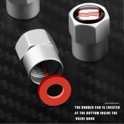 4Pcs Metal Car Wheel Tire Valve Stem Caps Covers For Seat Mk3 5f 1p Ibiza 6l 6j Arosa Ateca Altea FR Arona Cupra Exeo Tarraco