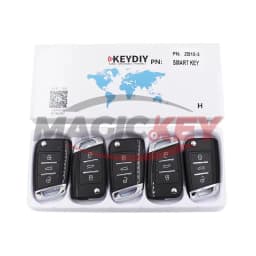 KEYDIY KD ZB Series Smart Key Car Remote ZB202-3/4 ZB25-3/4 ZB15 ZB17 ZB37 for KD-X2 KD-MAX Programmer Replacement for VW Style