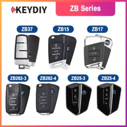 KEYDIY KD ZB Series Smart Key Car Remote ZB202-3/4 ZB25-3/4 ZB15 ZB17 ZB37 for KD-X2 KD-MAX Programmer Replacement for VW Style