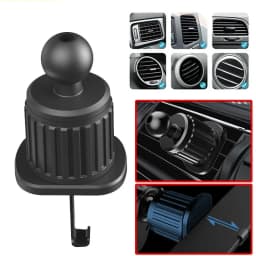 Car Phone Holder Bracket Auto Interior Air Outlet Stand Cellphone Support Base Fixing Clip - Vehicle Accessory