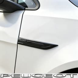 Car Blade R Logo Fender Trim Car Side Wing Badge Decoration Auto Styling Accessories For VW Golf Tiguan T-Roc Polo Passat ID.4 T