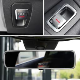 Car Interior 3D Sticker Central Control Decals Emblem Badge for Audi Sline B7 B8 B9 A3 8P 8V 8L A5 A6 C6 C5 C7 4F A1 A7 A8 Q2 Q3