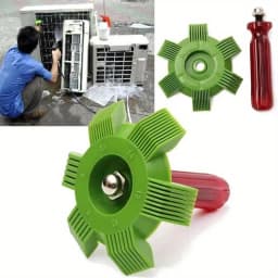Universal Car AC Radiator Condenser Fin Repair Comb Cooler Air Conditioner Straightener Cleaning Tools for Auto Cooling System