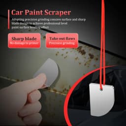 Car Polishing Point Repair Scraper Auto Scratch Repair Tool Tungsten Steel Car Scratch Repair Scraper Paint Spot Denibbing Tool