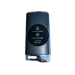 Car Smart Remote Key Shell Casing 3Buttons for Chery EXEED with Uncut Emergency Key Blade