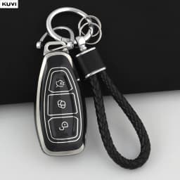 New TPU Car Smart Key Case Cover Shell For Ford Focus 3 4 ST Mondeo MK3 MK4 Fiesta Fusion Kuga Ecosport Protect Fob Accessories