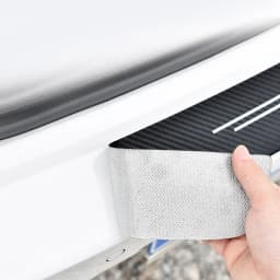 Carbon Fiber Car Trunk Rear Bumper Sticker Guard Plate Protector For Mazda 3 5 6 323 626 CX-3 CX-4 CX-5 CX-7 CX-9 CX30 RX8 MX5