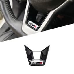 Car Steering Wheel Buckle Badge Accessory For Nissan GTR NISMO Qashqai Patrol X-trail Tiida Navara Sylphy Juke Teana Skyline Alm