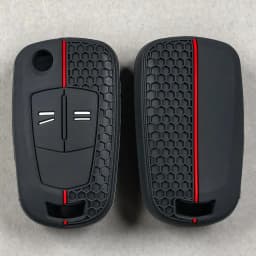 2 Buttons Silicone Remote Key Case Shell For Vauxhall Opel Corsa Astra Vectra Signum H Vectra Car Key Cover Housing
