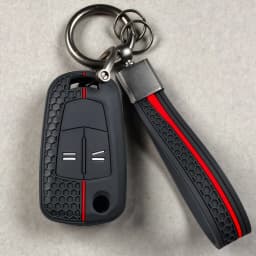 2 Buttons Silicone Remote Key Case Shell For Vauxhall Opel Corsa Astra Vectra Signum H Vectra Car Key Cover Housing