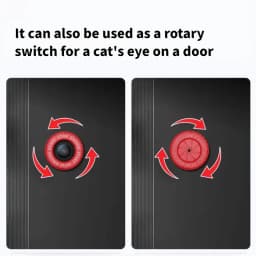 Universal Car Ignition Device Start Stop Button Cover Rotatable Decorative Engine Protector Motorcycle Key Cap Interior Sticker
