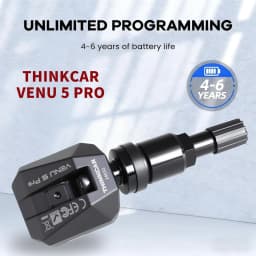 THINKCAR X431 VENU 5 Pro TPMS Sensor 315/433MHz Relearnable Tire Pressure Monitoring Sensor for THINKCAR VENU 90