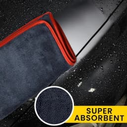 Ultra Absorbent Car Towel 500GSM Microfiber Drying Towel - Ultra Absorbent Thickened Technology with Twist Ring Design