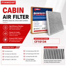 PINMOAP 880292-SDA-407 Automotive Air Conditioning Filter For Honda Accord Civic Crosstour Cr-V Odyssey Passport Pilot Ridgeline