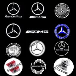 2Pcs Led Car Door Welcome Light Logo Projector For Mercedes Benz W177 W213 W246 GLB GLC GLA GLS GLE1 W212 W205 AMG ML W176 W166