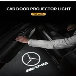 2Pcs Led Car Door Welcome Light Logo Projector For Mercedes Benz W177 W213 W246 GLB GLC GLA GLS GLE1 W212 W205 AMG ML W176 W166