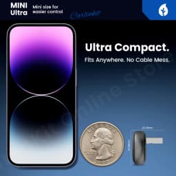 CarlinKit Mini Ultra 3 Wireless CarPlay Android auto Adapter for Car infotainment Upgrade BT 5.4GHz Wifi 5.8GHz OTA Compact