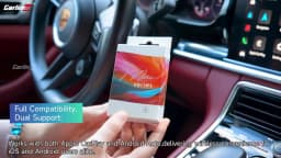 CarlinKit Mini Ultra 3 Wireless CarPlay Android auto Adapter for Car infotainment Upgrade BT 5.4GHz Wifi 5.8GHz OTA Compact