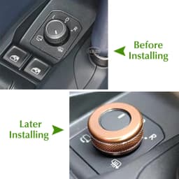 For Seat Leon/Ateca/Tarraco/cupra Formentor/cupra Leon 2020-2026 Ibiza/Arona/cupra Ateca 2022-26 Car Rearview Window Metal Knob