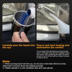 Car Headlights Renovation Polishing Kit Headlight Restoration Kit Workshop Automotive Care Tools No Liquid Polymer Headlights